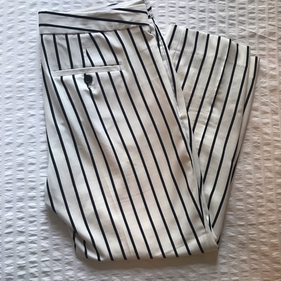 Banana Republic Vertical-Striped Dress Pant - Picture 2 of 3